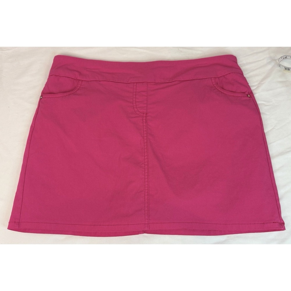 Attyre New York Pink Skort Size 12 Athletic Stretch Pull On Summer Pickleball